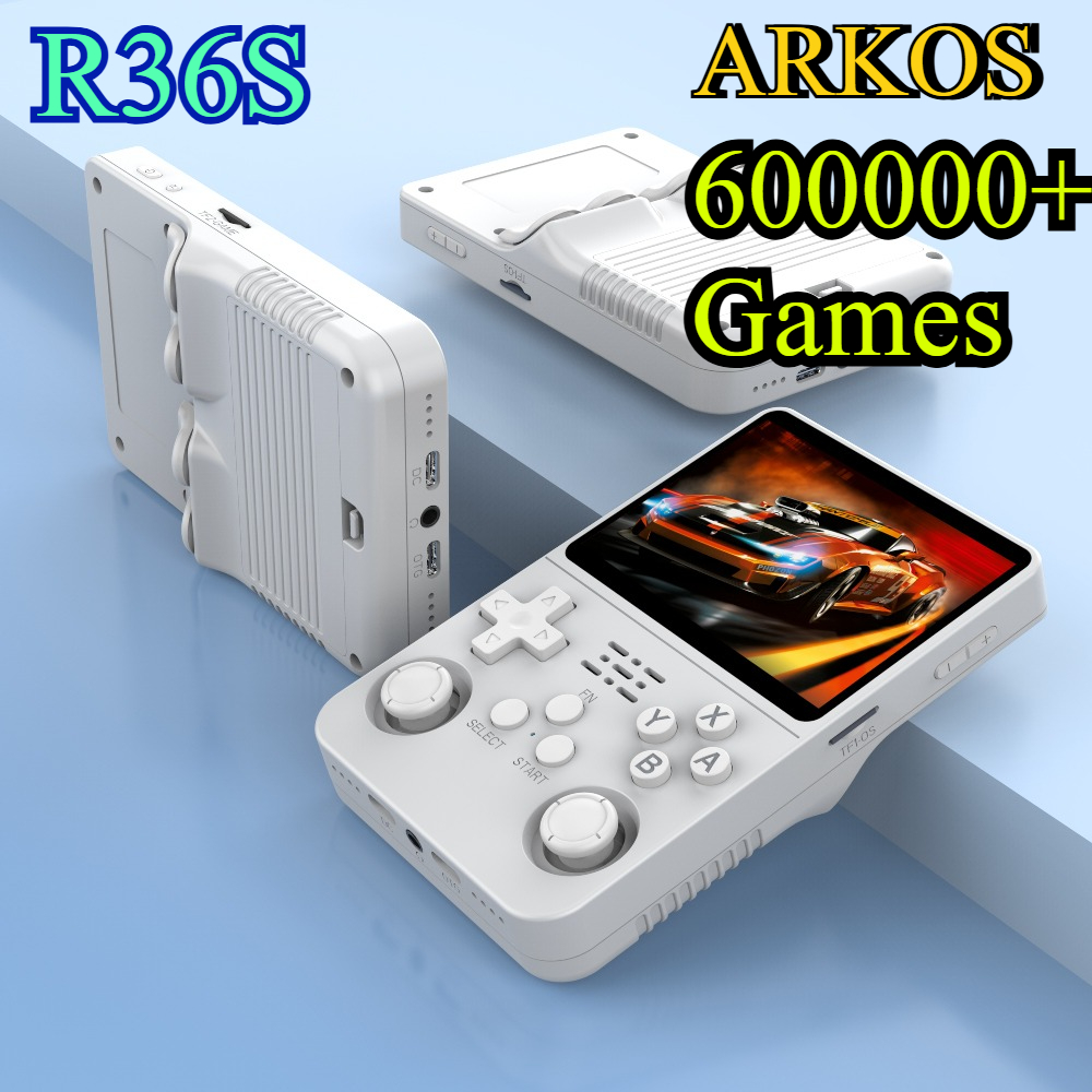 Retro Gaming Gameboy - BOYHOM 256G Open Source R36S Retro