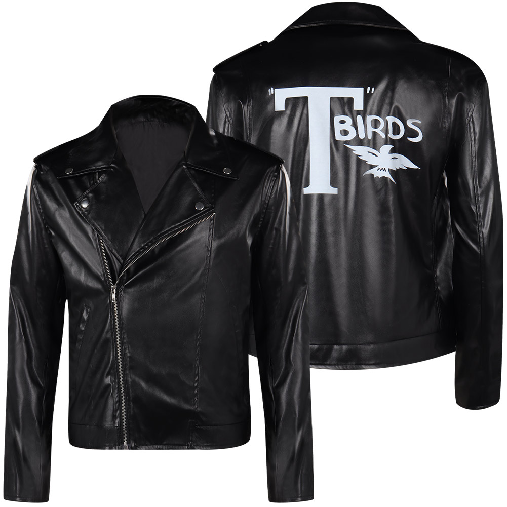 Retro Gaming Jacket - Retro 80S Danny Cosplay Coat Grease