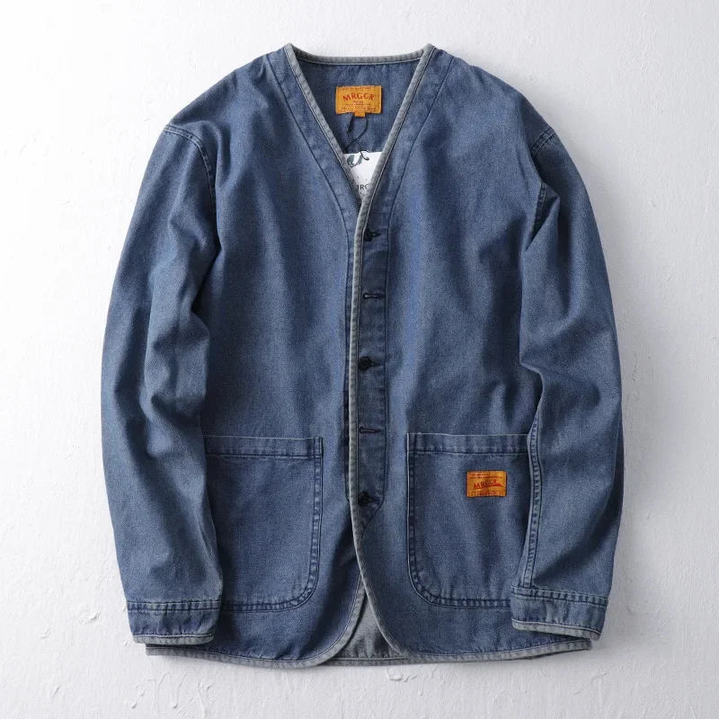 Retro Gaming Jacket - Amekaji Japan Retro Heavy Washing Workwear