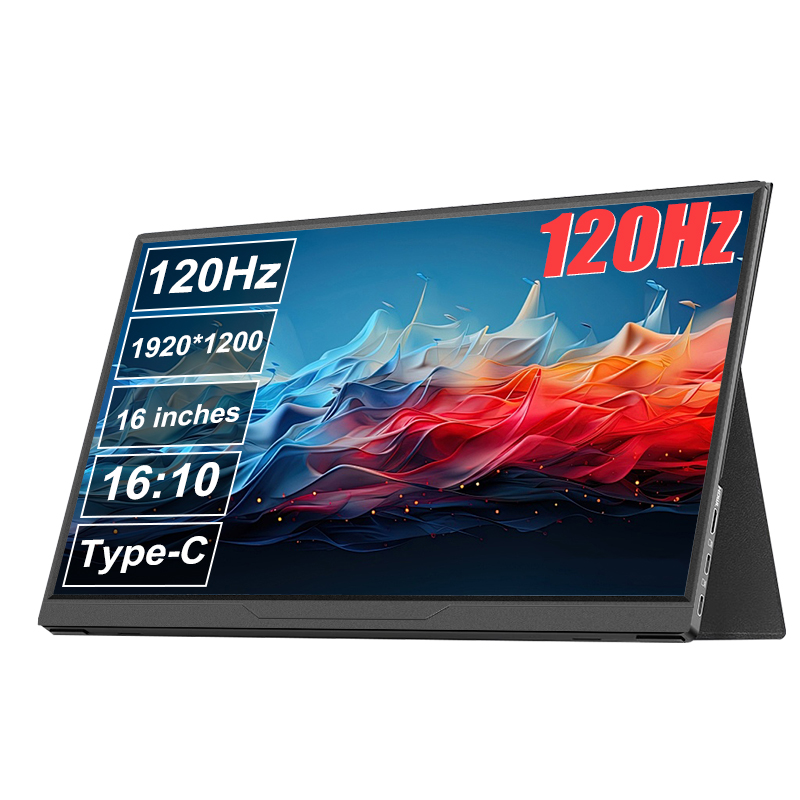Retro Gaming Monitor - 16inch Portable Monitor 100% sRGB 120Hz