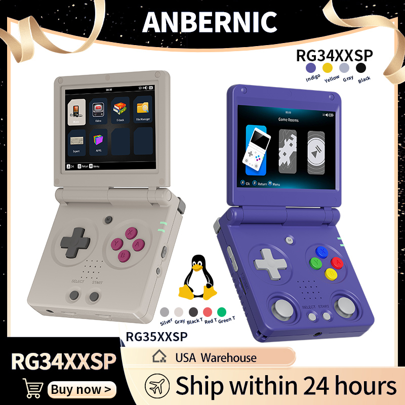 Anbernic RG34XXSP RG35XXSP Fli - Retro Gaming Monitor reseña y precio