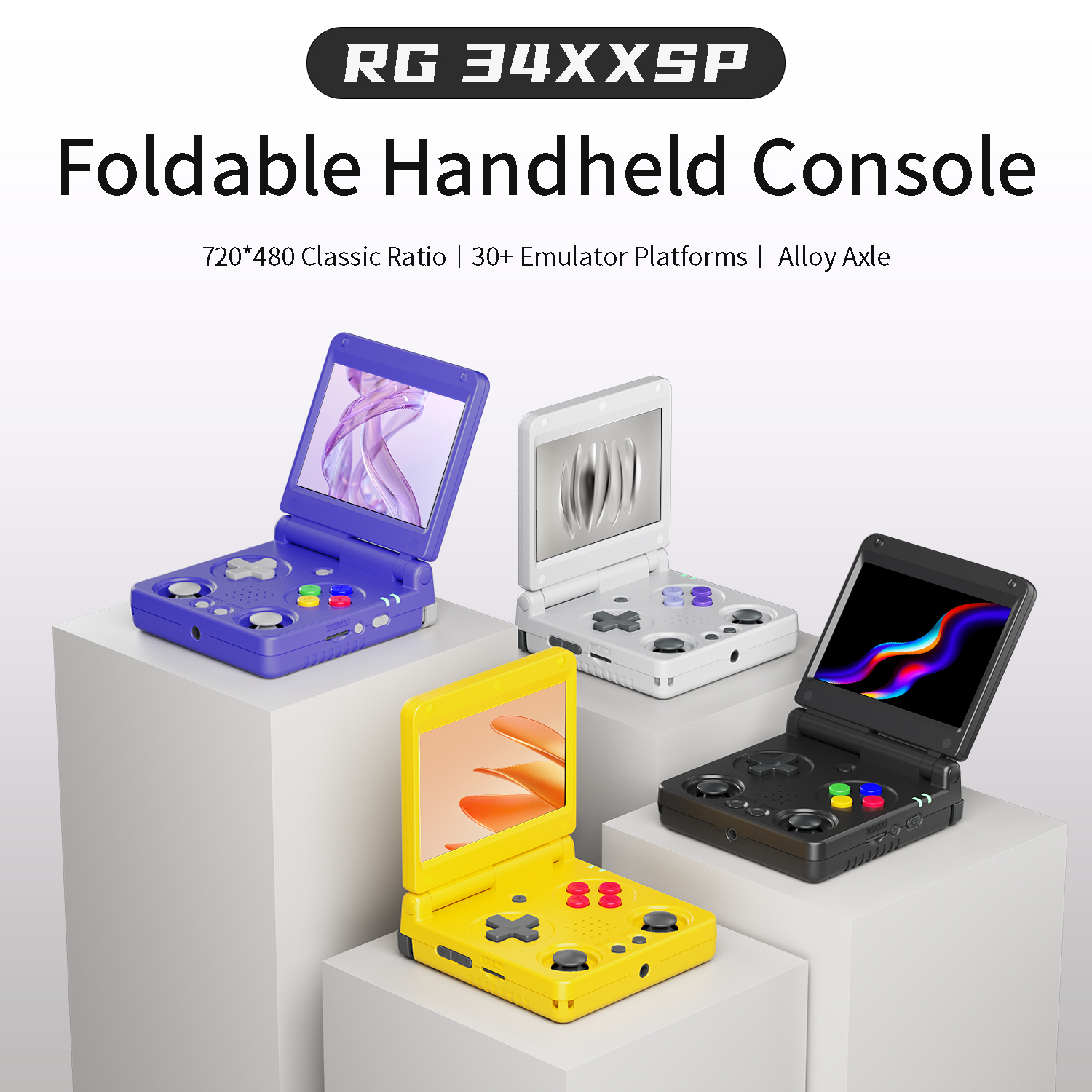 Anbernic RG34XXSP RG35XXSP Fli - Retro Gaming Monitor reseña y precio