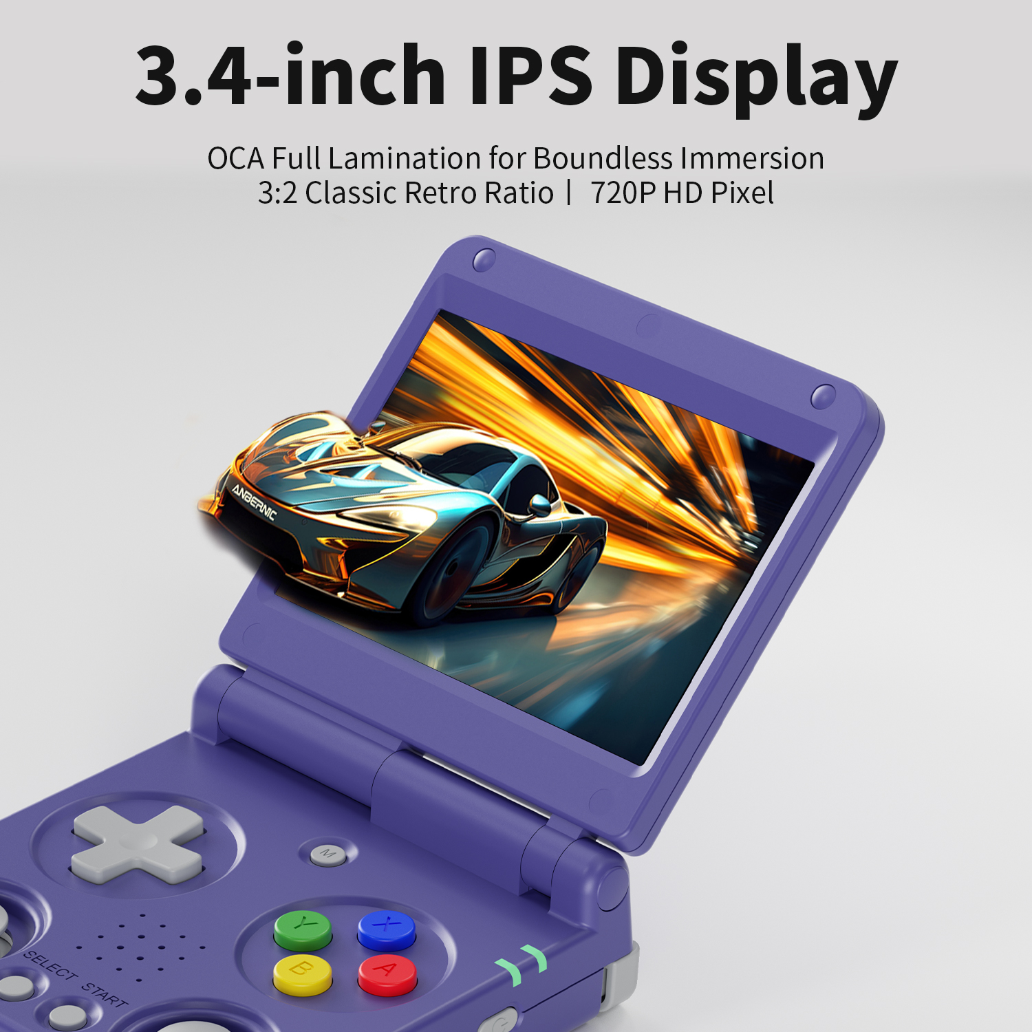 Anbernic RG34XXSP RG35XXSP Fli - Retro Gaming Monitor reseña y precio