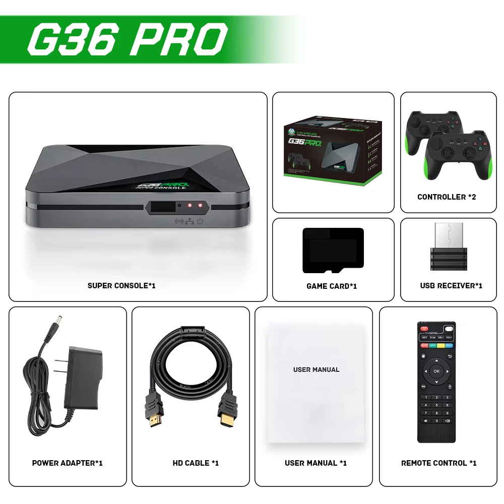 Super Console G36 Pro Retro Vi - Retro Gaming Hdd reseña y precio