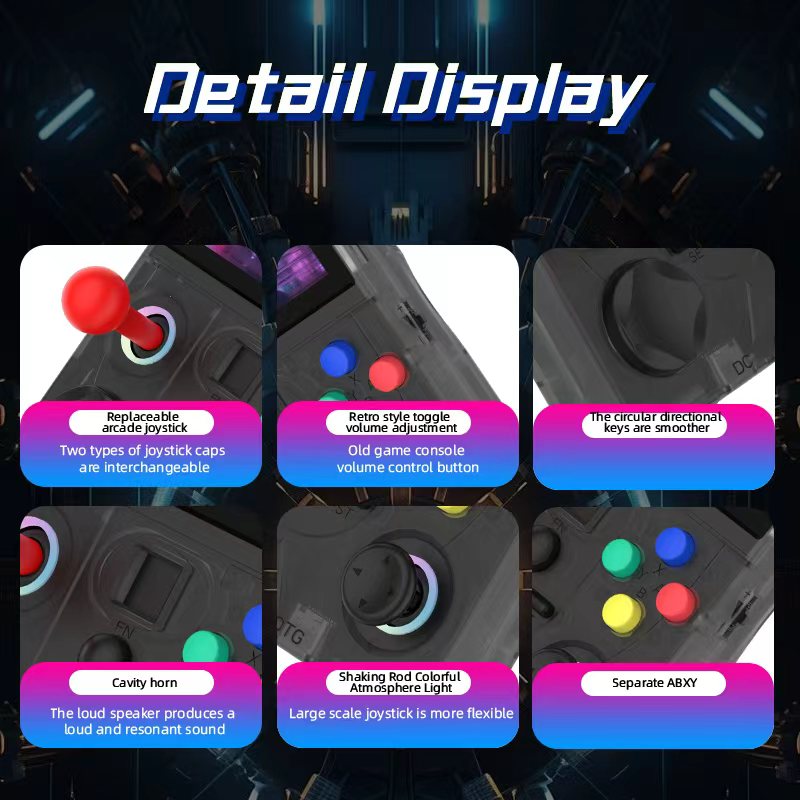 DC35V Open Source Handheld Gam - Retro Gaming Handheld Comparison reseña y precio