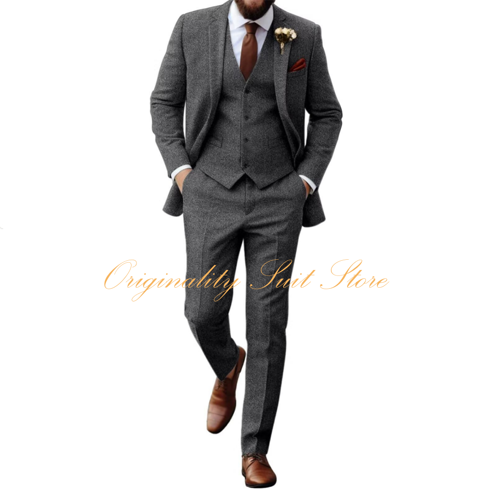 Retro Tweed Herringbone Suit f - Retro Gaming Jacket reseña y precio