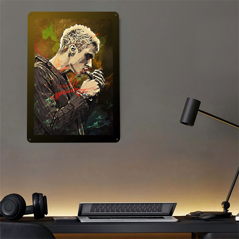 Machine Gun Kelly Tin Poster C - Retro Gaming Gun reseña y precio