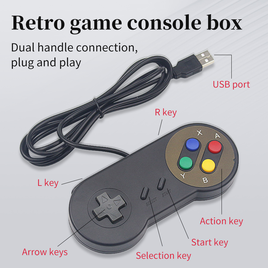 USB Wired Game Controller Retr - Retro Gaming On Raspberry Pi reseña y precio