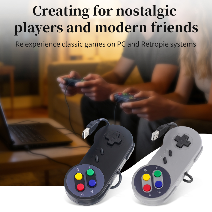 USB Wired Game Controller Retr - Retro Gaming On Raspberry Pi reseña y precio