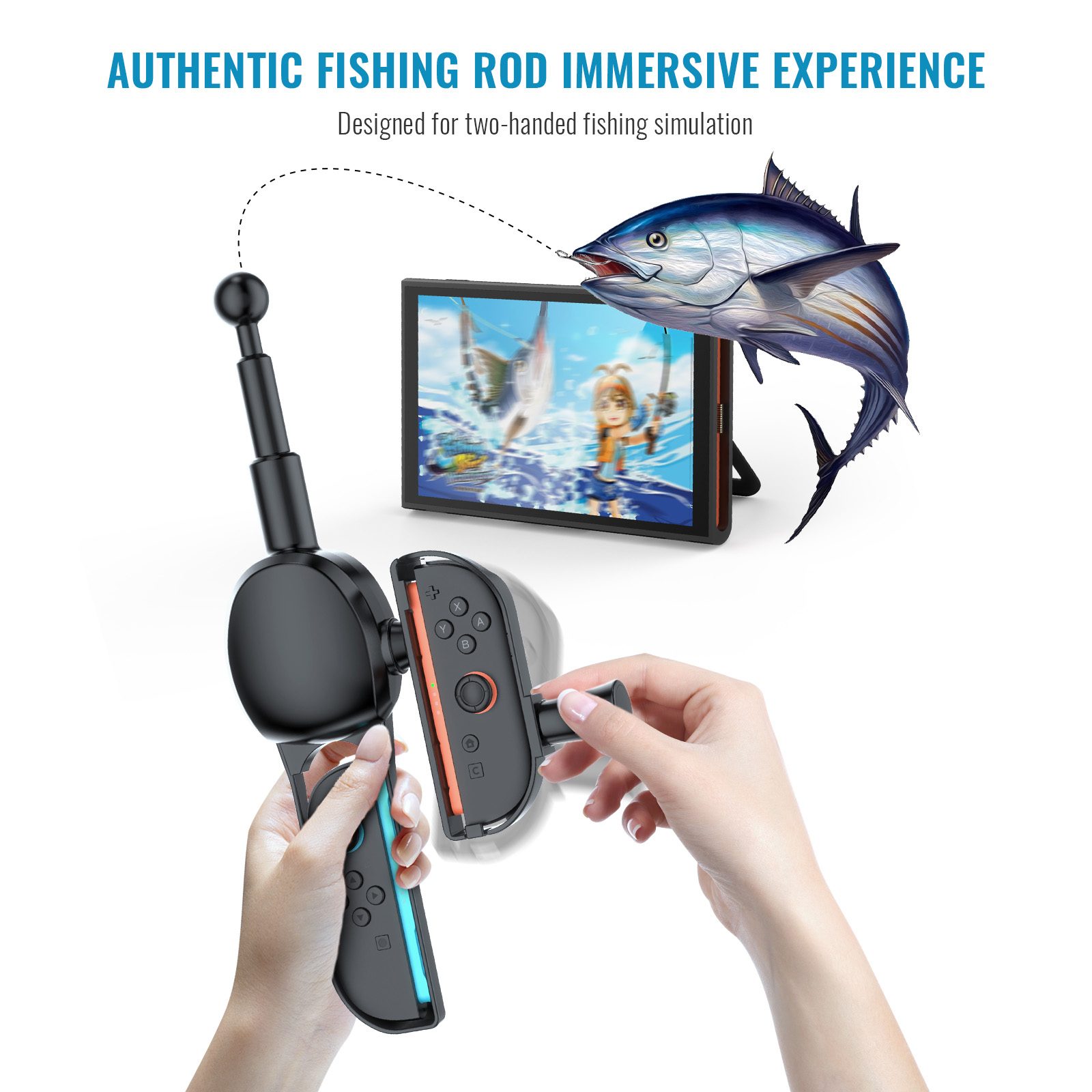 Fishing Rod NS2285 for Switch  - Retro Gaming Gun reseña y precio