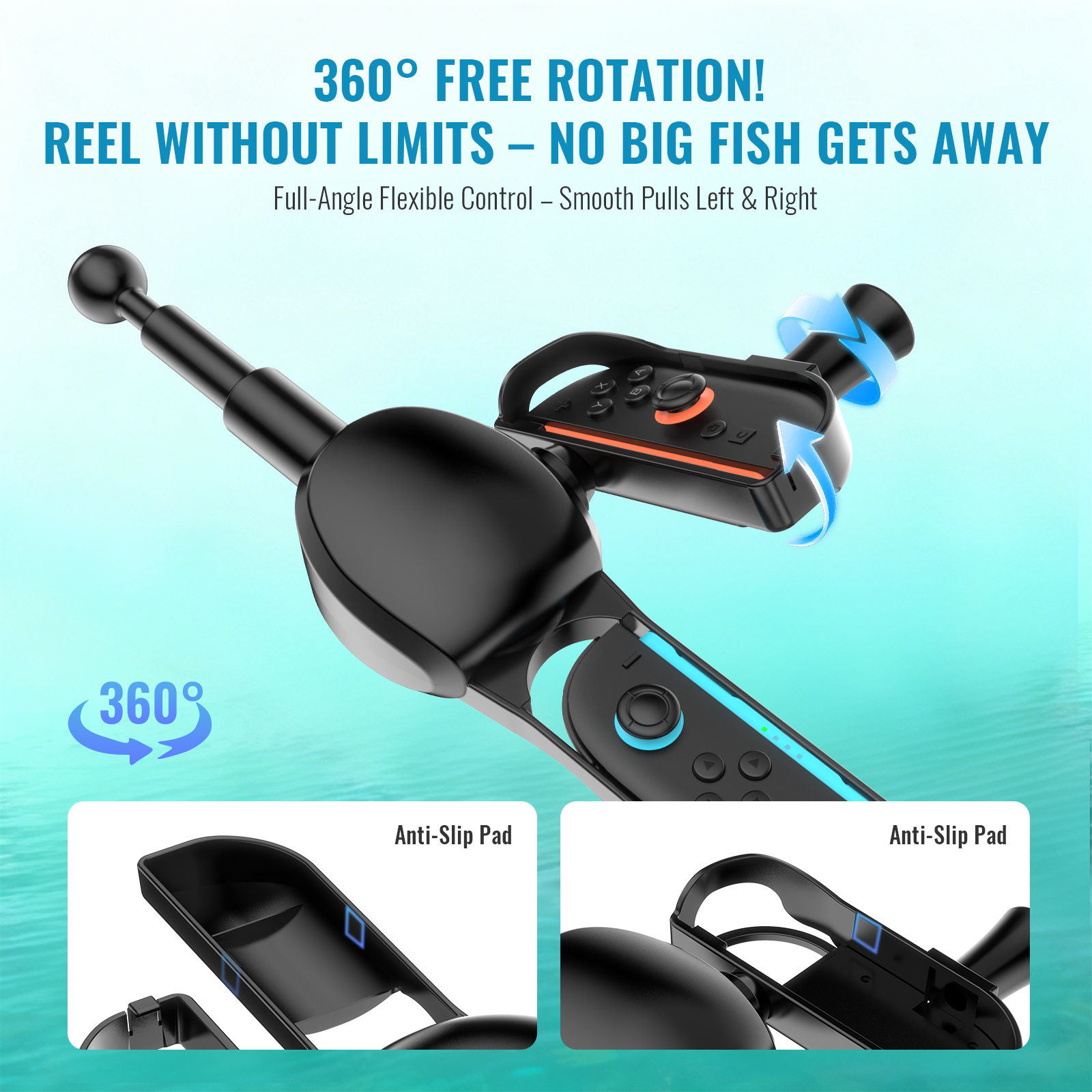Fishing Rod NS2285 for Switch  - Retro Gaming Gun reseña y precio