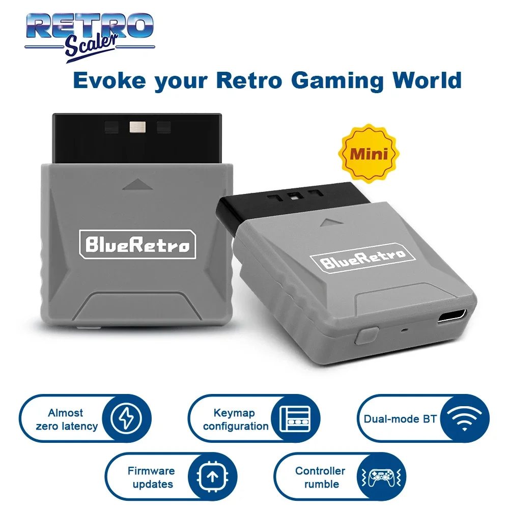 RetroScaler Mini Blueretro Rec - Retro Gaming Monitor reseña y precio
