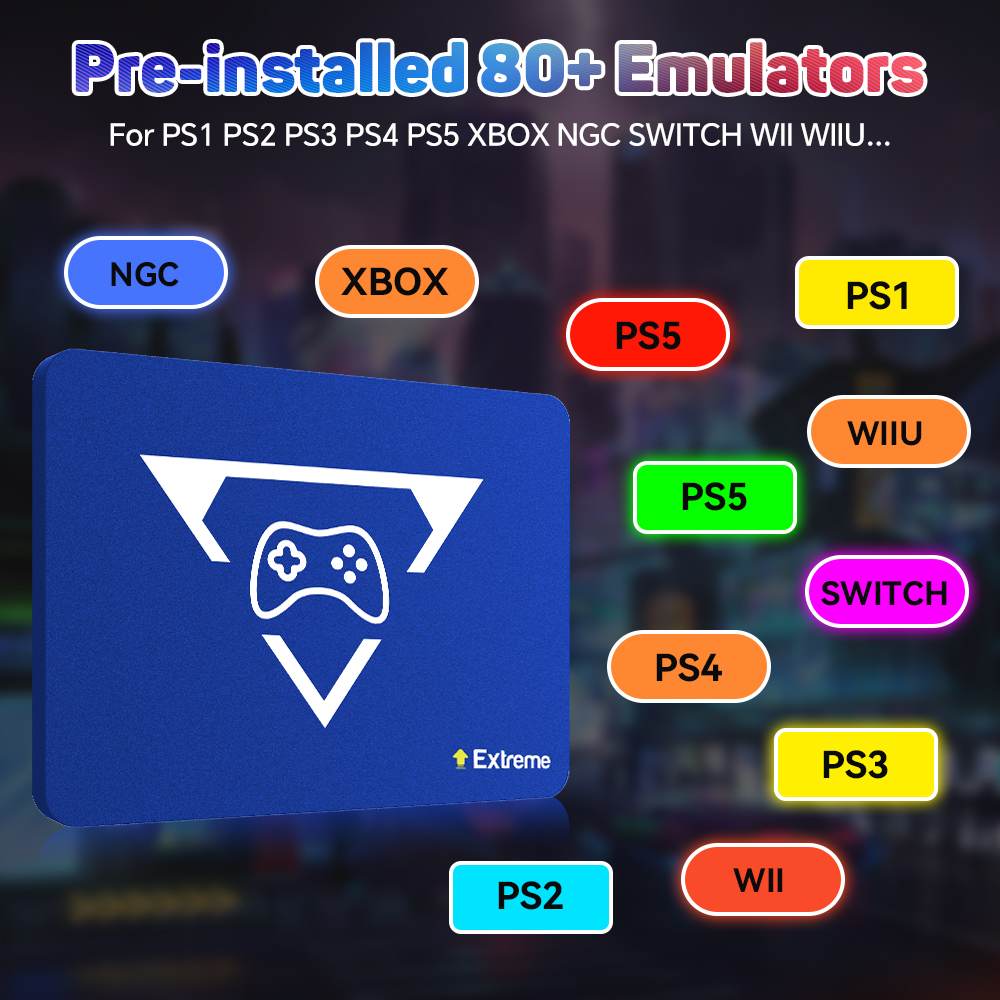 2TB Gaming Emulation Hard Driv - Retro Gaming Hdd reseña y precio