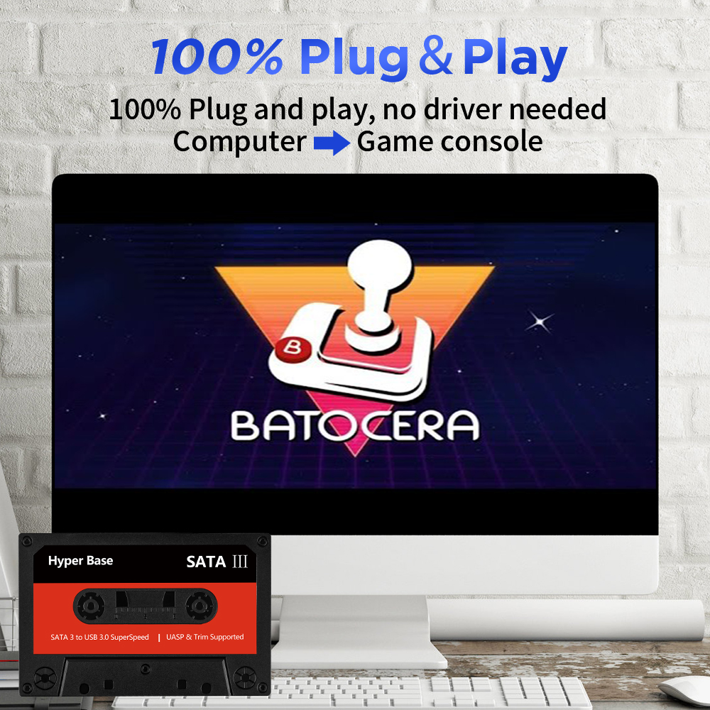 Batocera 35.linux 500G Externa - Retro Gaming Hdd reseña y precio