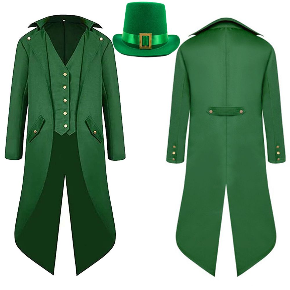 St Patrick's Day Costume for M - Retro Gaming Jacket reseña y precio