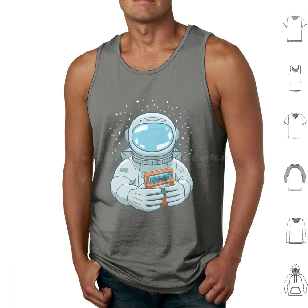 Gaming Spaceman Tank Tops Prin - Retro Gaming Gameboy reseña y precio