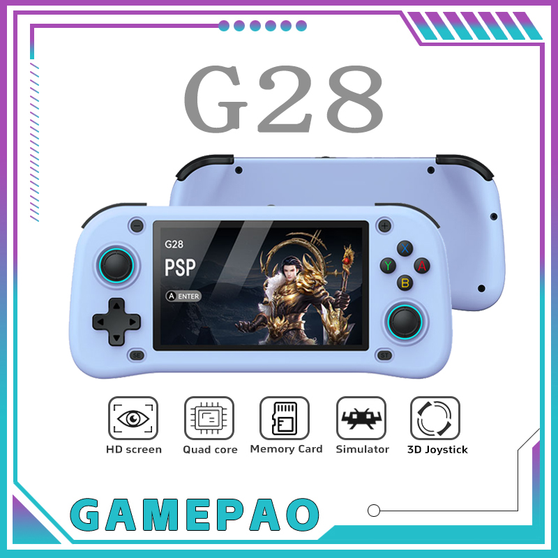 G28 game console 4.3-inch high - Retro Gaming Gameboy reseña y precio