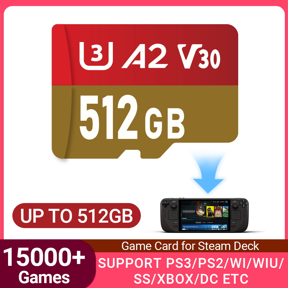 512G/256G Game Card For Steam  - Retro Gaming Hdd reseña y precio