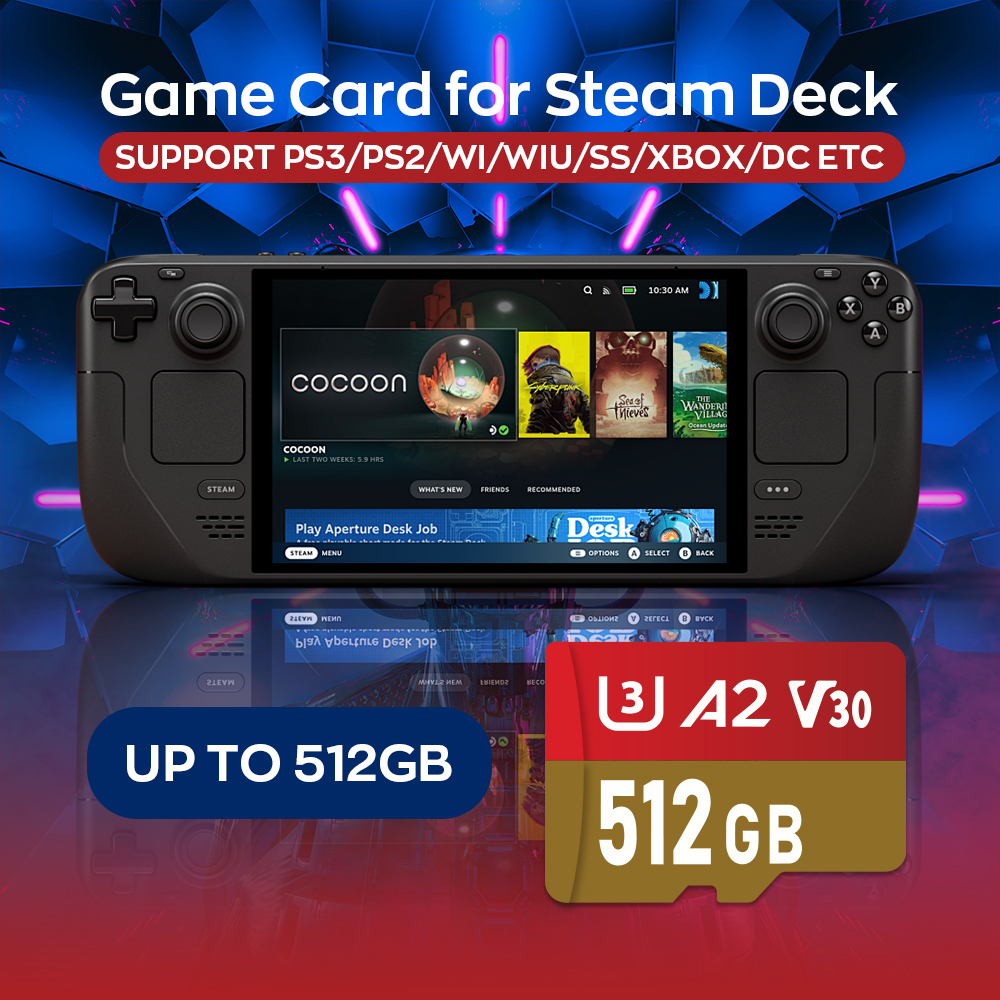 512G/256G Game Card For Steam  - Retro Gaming Hdd reseña y precio