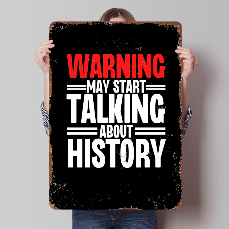 Warning May Start Talking Tin  - Retro Gaming Talk reseña y precio