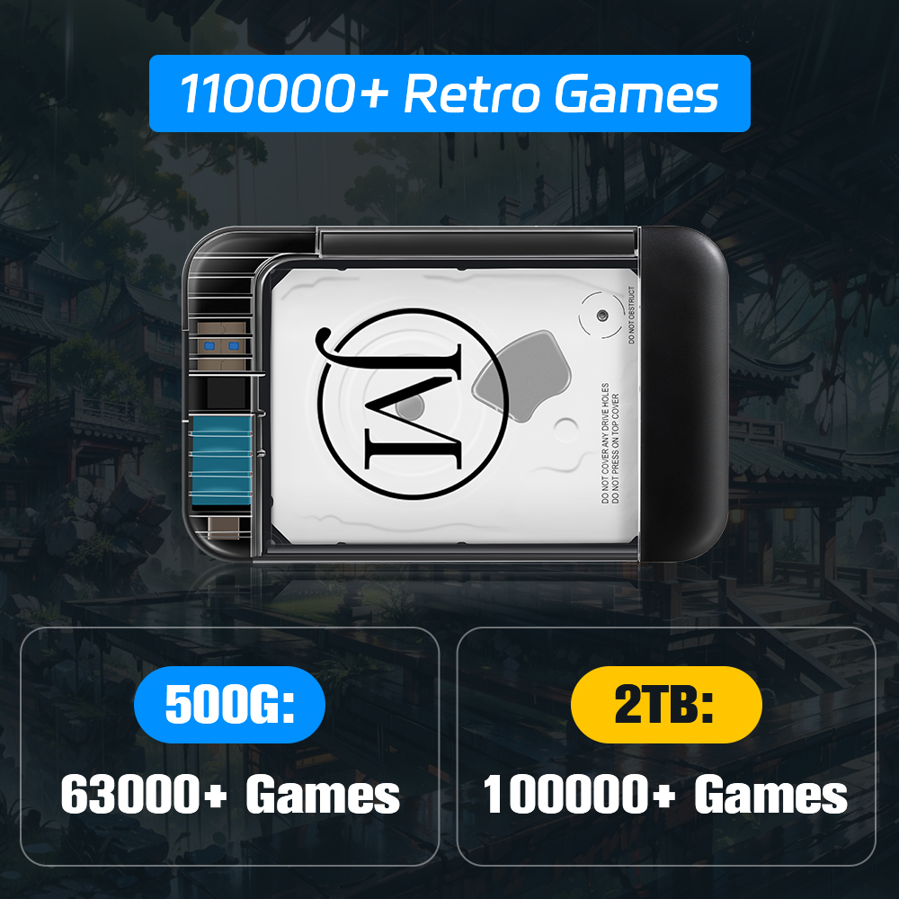 Retro Game HDD With 110000+Ret - Retro Gaming Hdd reseña y precio