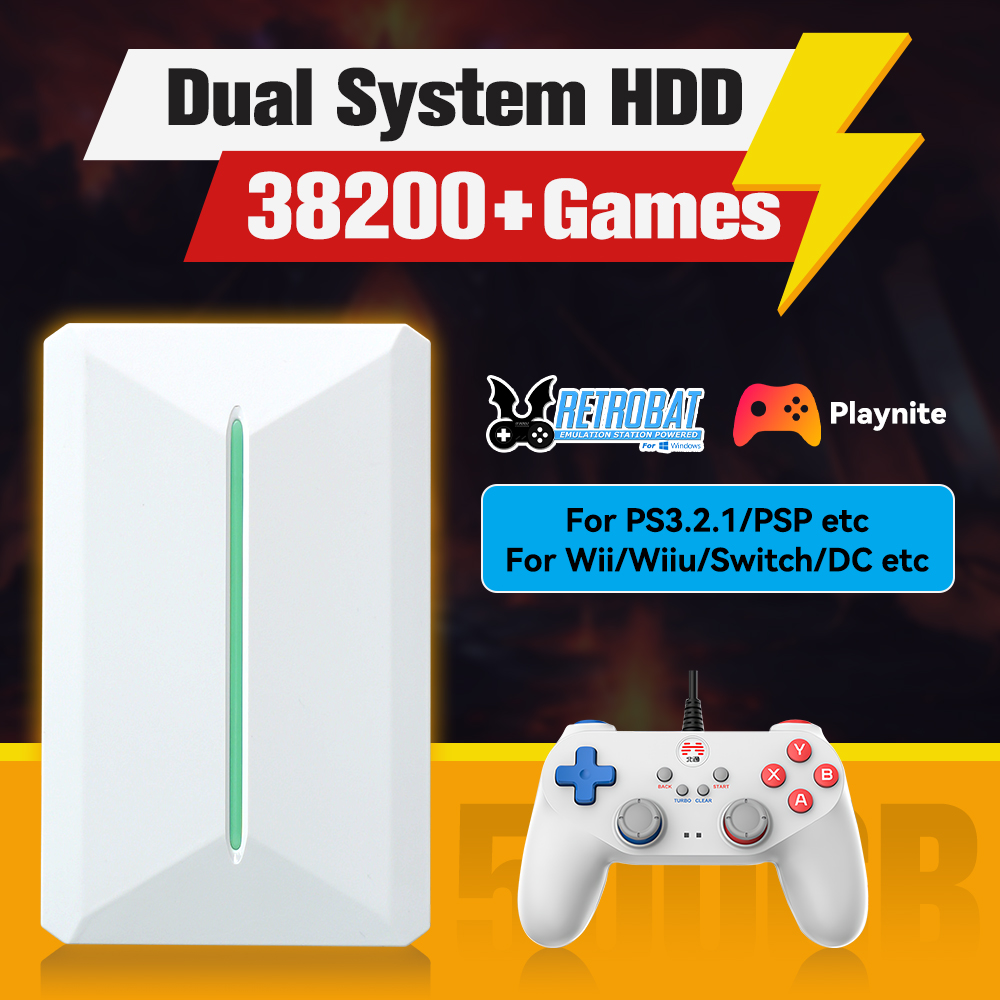 Retrobat＆Playnite System HDD R - Retro Gaming Hdd reseña y precio
