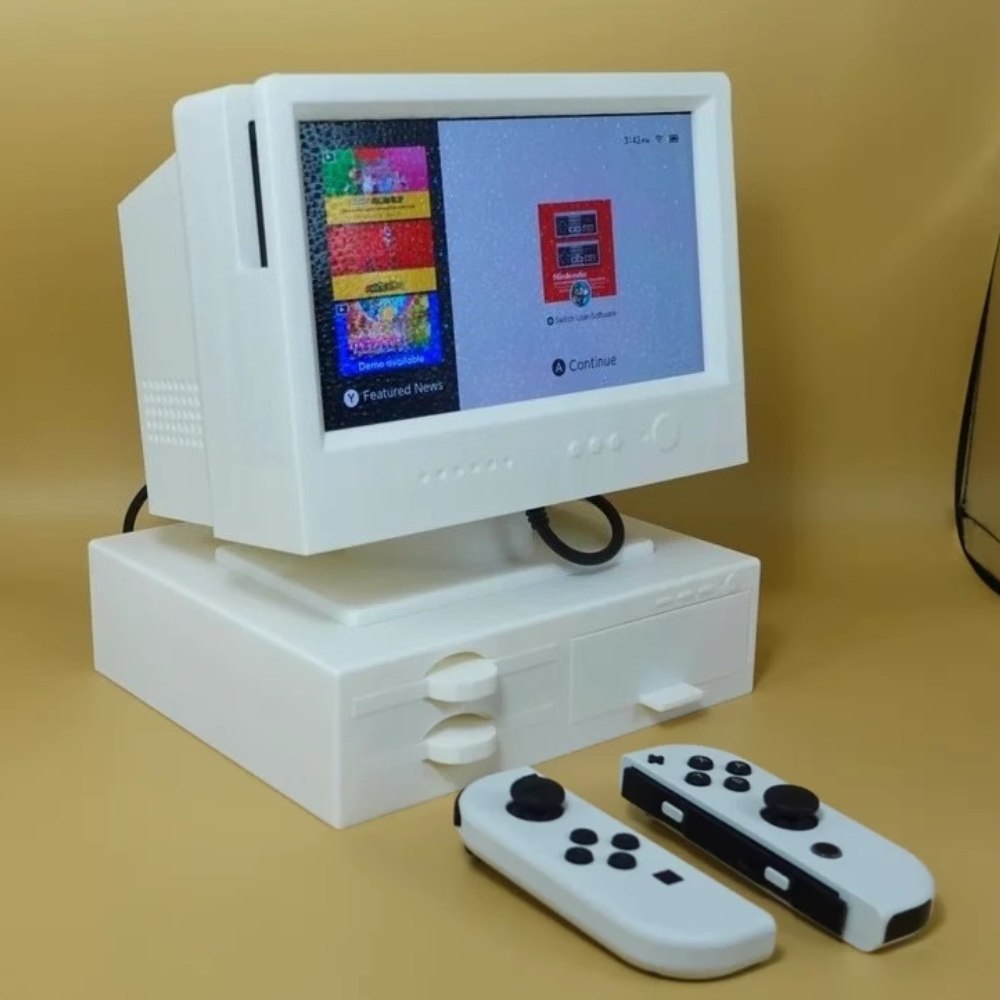 for NS Switch Base Decorative  - Retro Gaming Monitor reseña y precio