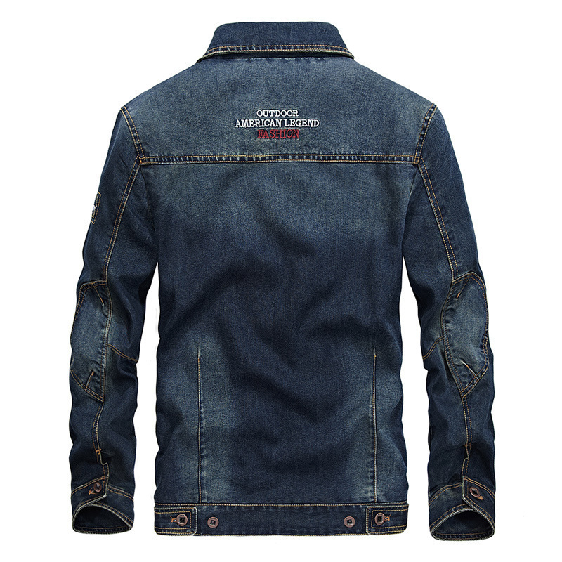 High Quality Men's Denim Jacke - Retro Gaming Jacket reseña y precio