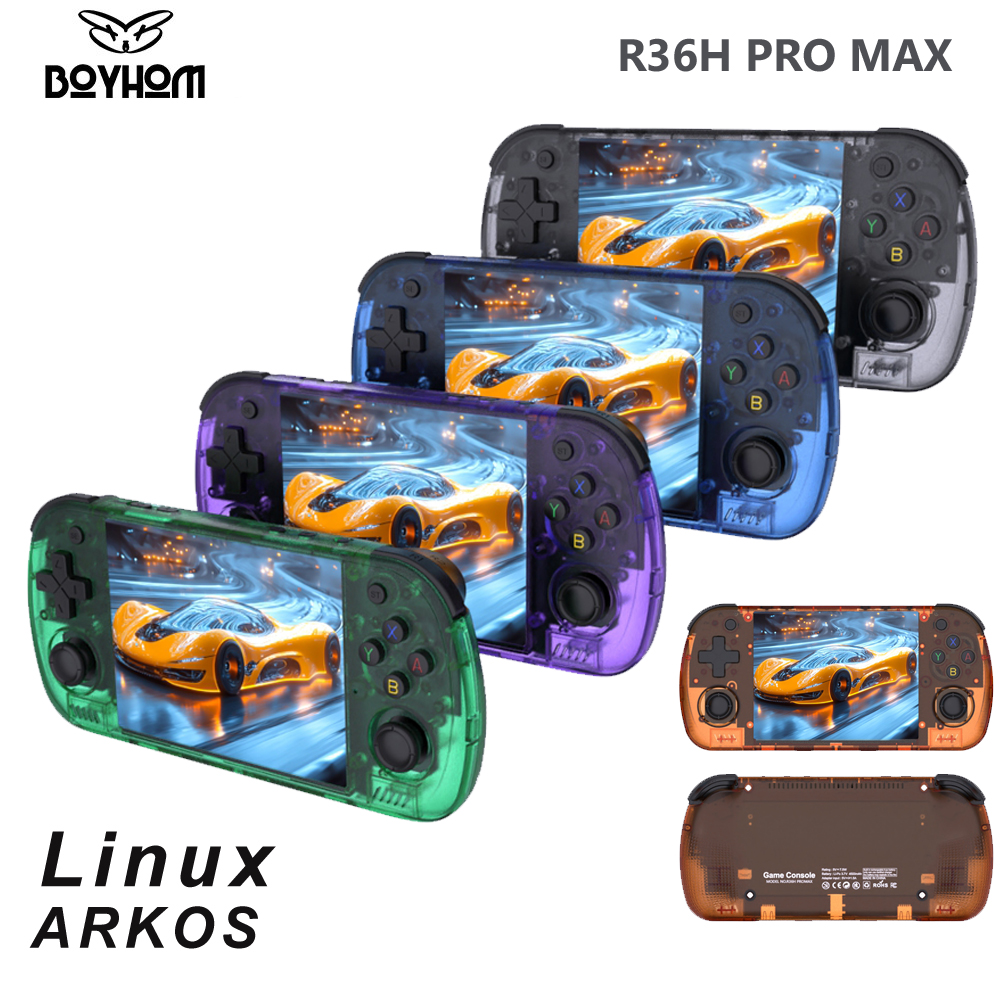 BOYHOM R36H PRO Retro Handheld - Retro Gaming Gameboy reseña y precio