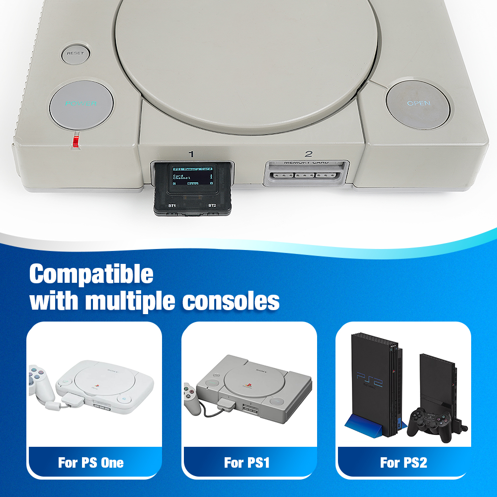 Bitfunx PSxMemCard Gen2 Store  - Retro Gaming Monitor reseña y precio