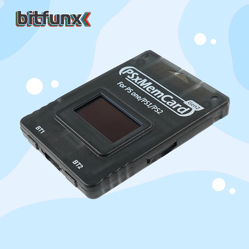Bitfunx PSxMemCard Gen2 Store  - Retro Gaming Monitor reseña y precio