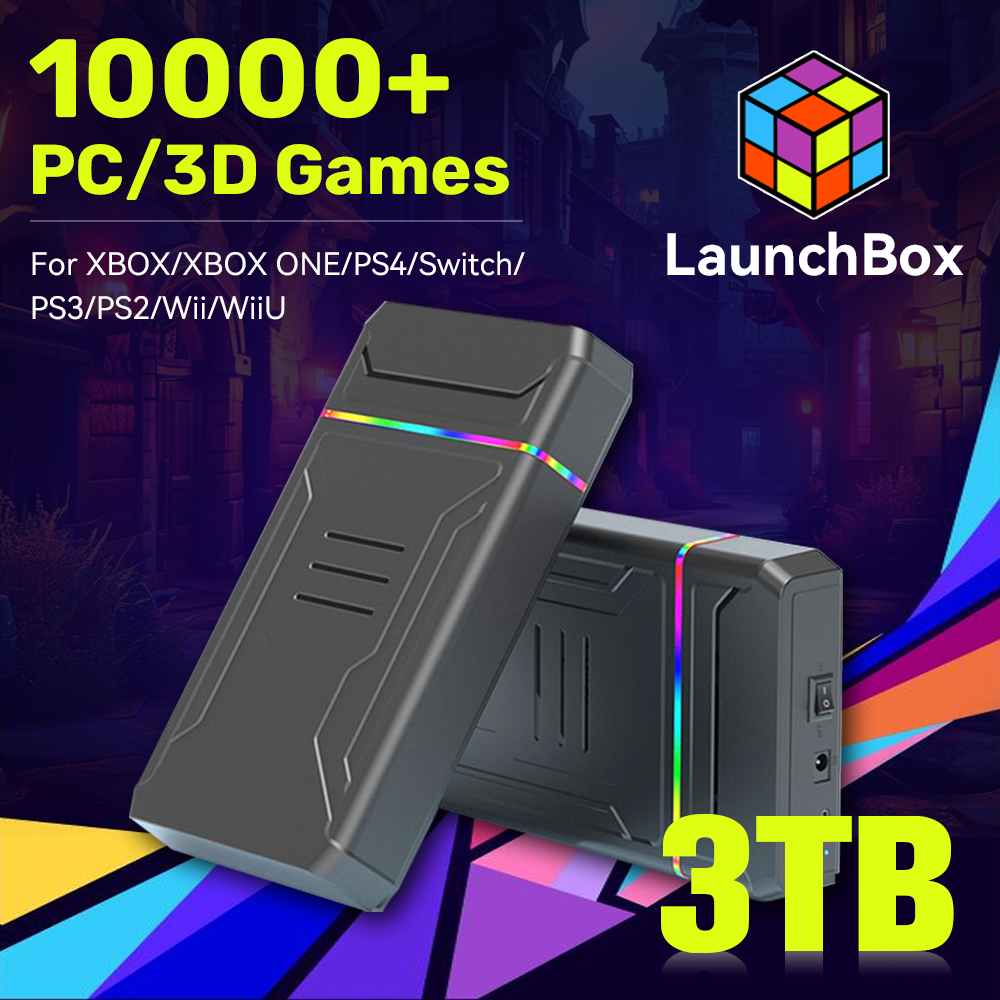 JMachen Launchbox 3TB Gaming H - Retro Gaming Hdd reseña y precio