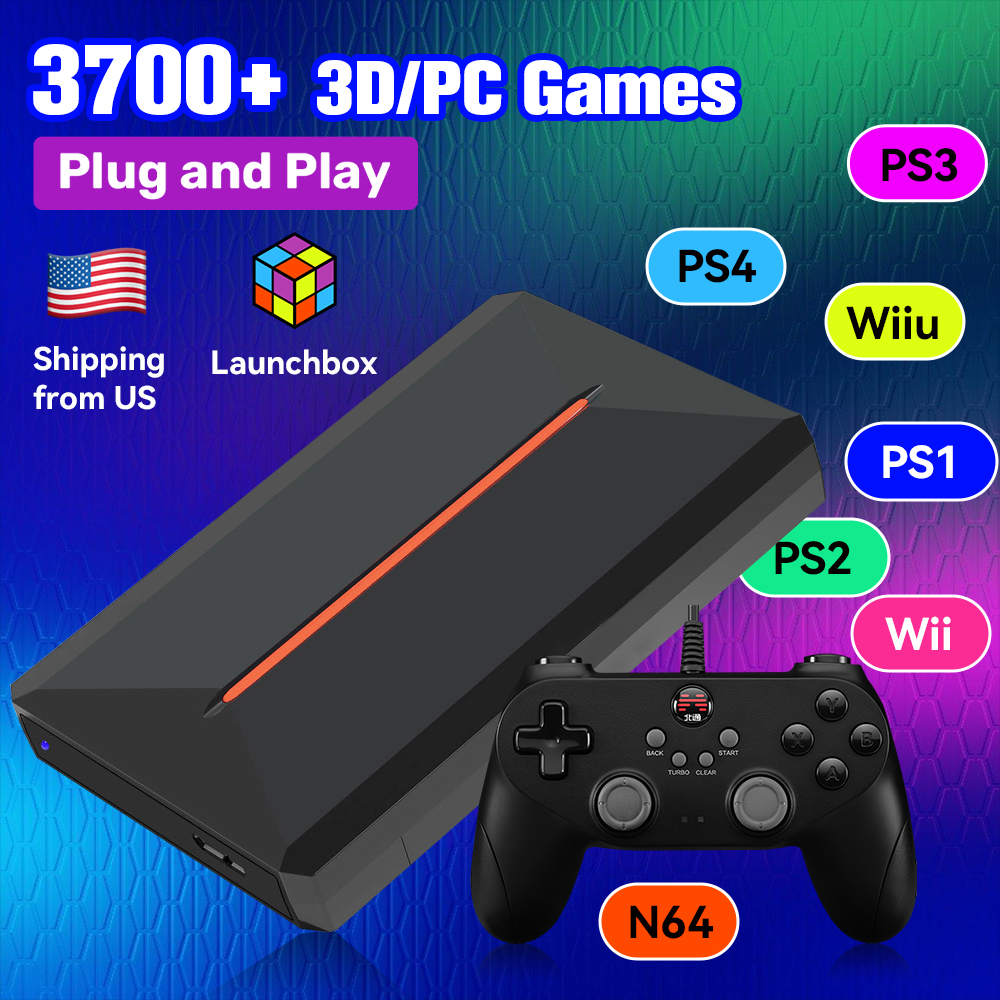 Launchbox OS 500GB Portable Ga - Retro Gaming Hdd reseña y precio