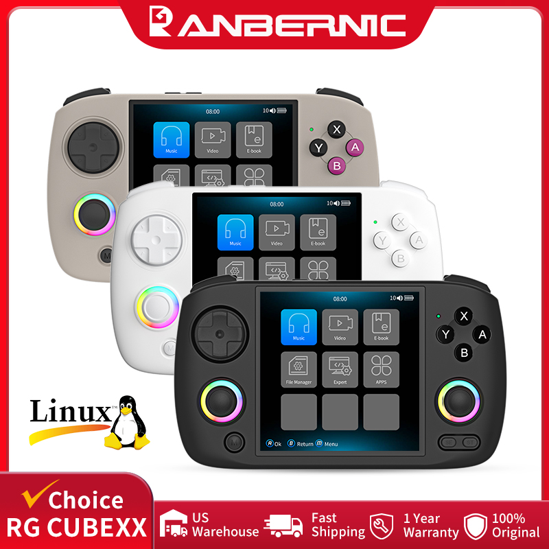 ANBERNIC RG CubeXX Handheld Ga - Retro Gaming Monitor reseña y precio