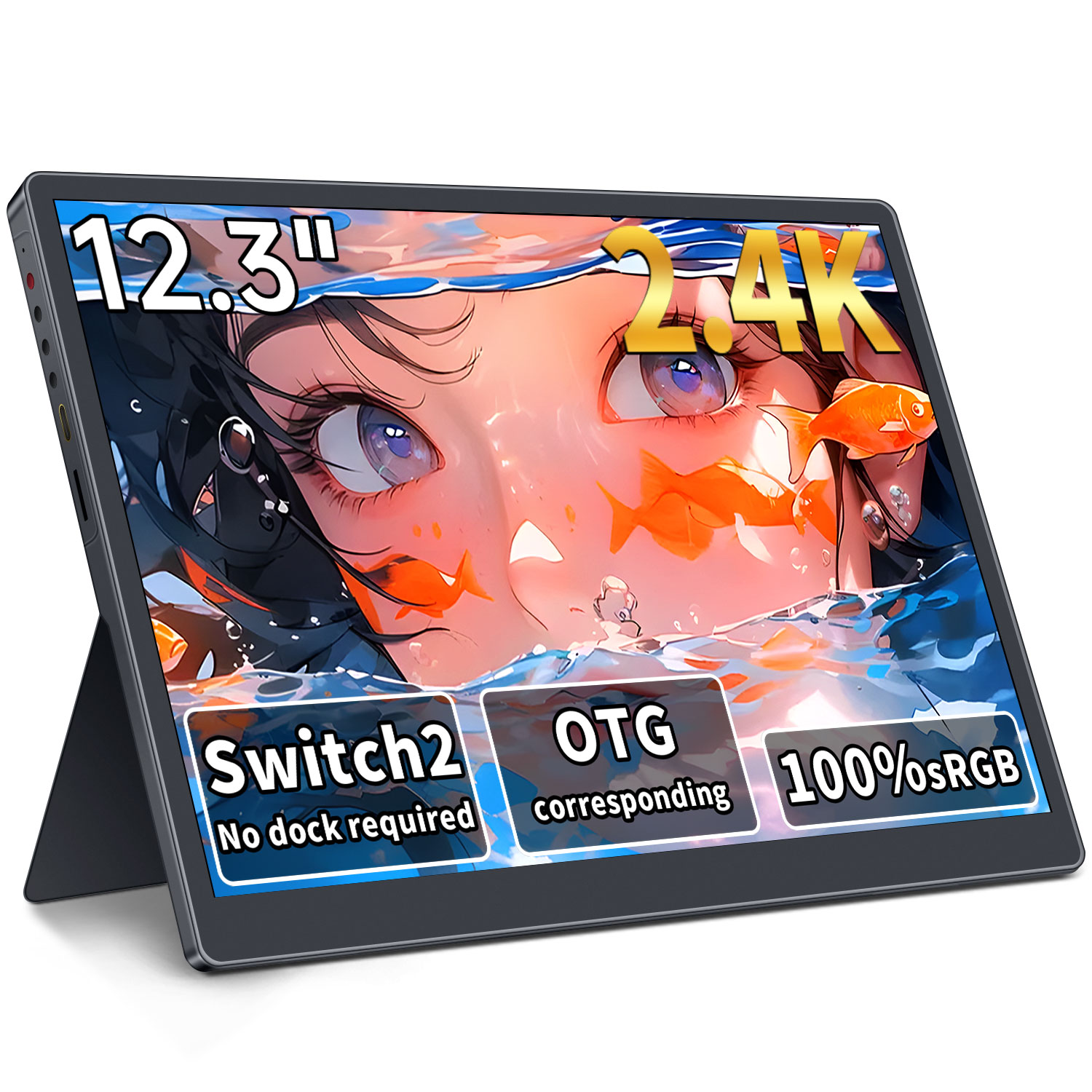 HAILESI S123 Portable monitor  - Retro Gaming Monitor reseña y precio