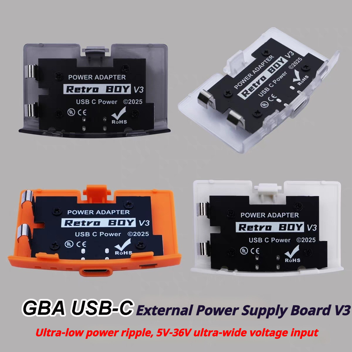 2025 New V3 For GBA Power Boar - Retro Gaming Gameboy reseña y precio