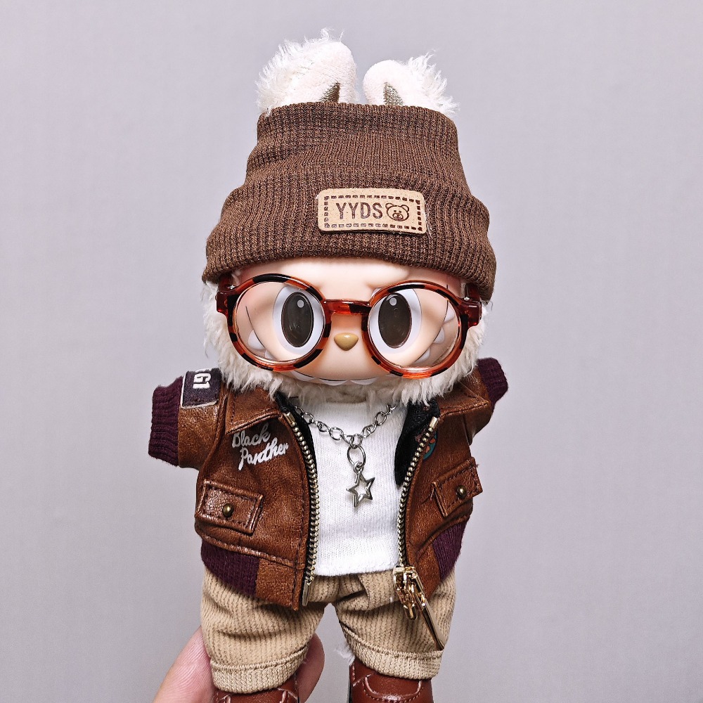 For 15/17cm Labubu Clothes Out - Retro Gaming Jacket reseña y precio