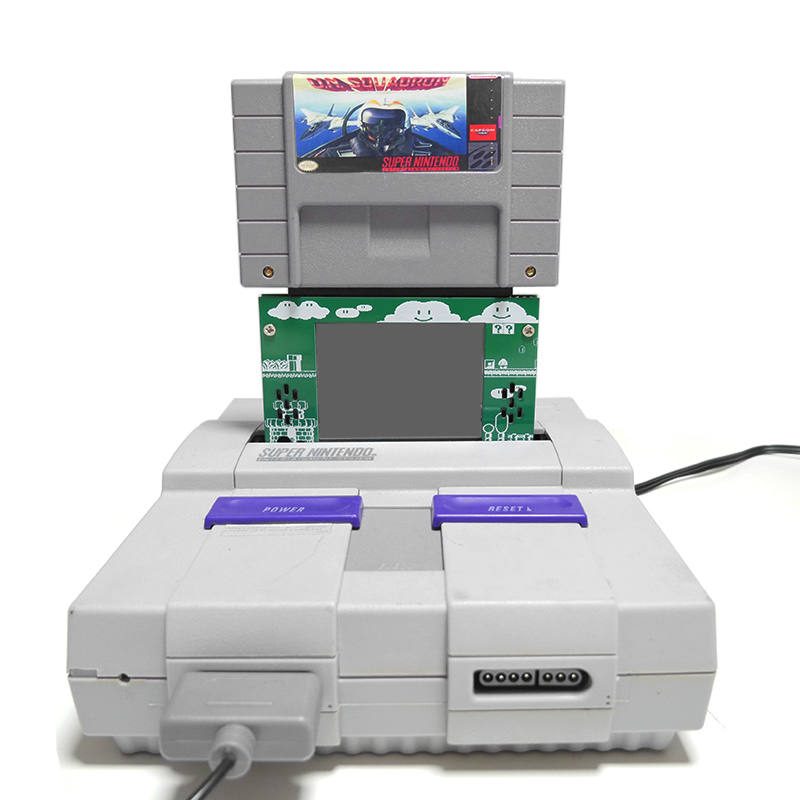 SFC/SNES Screen Game Card Mini - Retro Gaming Monitor reseña y precio