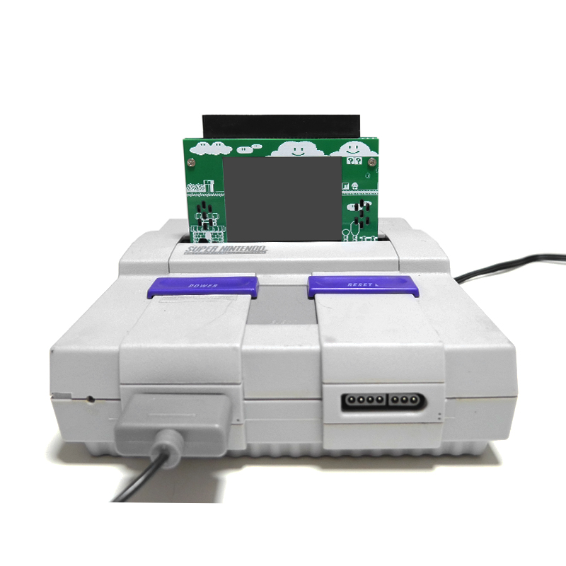 SFC/SNES Screen Game Card Mini - Retro Gaming Monitor reseña y precio