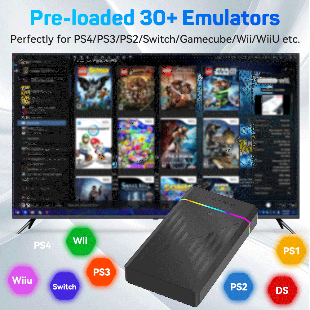 3TB Portable Gaming HDD Launch - Retro Gaming Hdd reseña y precio